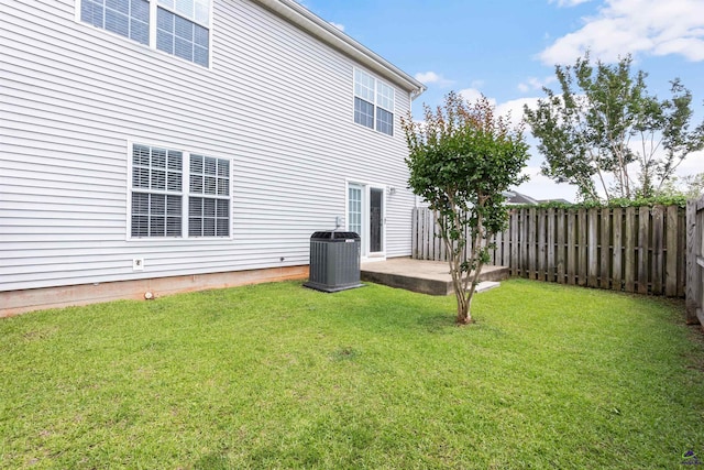 210 Vining Way, Byron, GA 31008 - view of yard featuring cooling unit and a patio