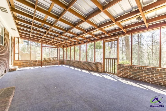 1035 S Pine Knoll Dr, Macon, GA 31204 - view of unfurnished sunroom