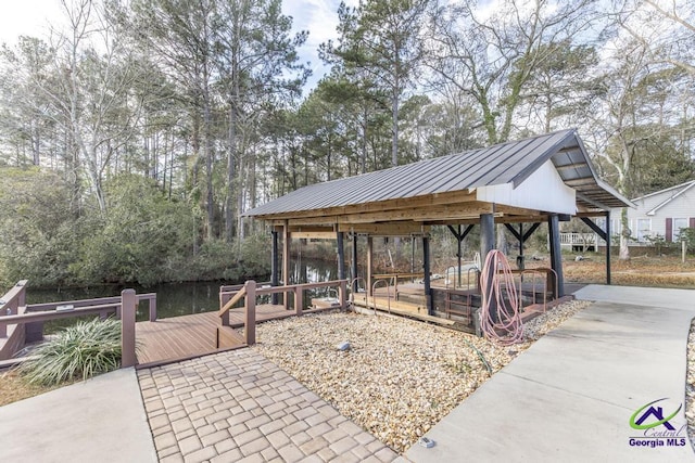 171 N Valhalla Dr, Cordele, GA 31015 - view of property's community with view of wooded area