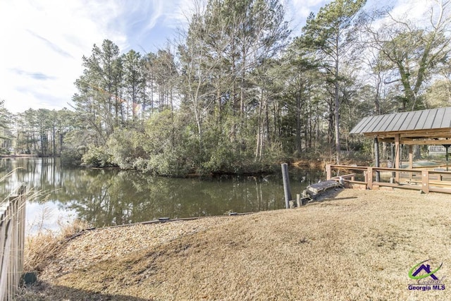 171 N Valhalla Dr, Cordele, GA 31015 - dock with a water view