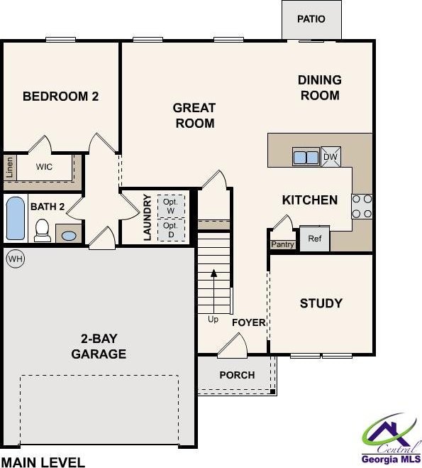 130 Price Mill Trl, Warner Robins, GA 31093 - floor plan / room layout