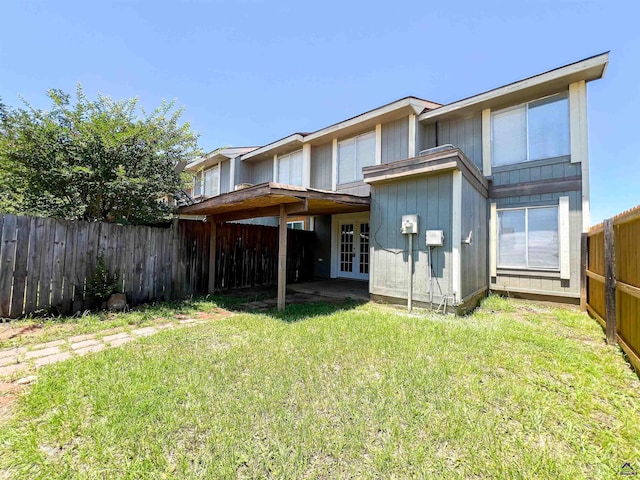 109 Stoneridge Dr, Warner Robins, GA 31088 - rear view of property featuring french doors