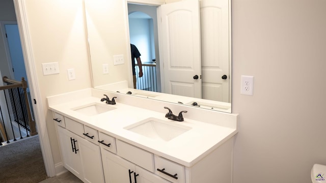 303 Garnet Dr, Bonaire, GA 31005 - bathroom featuring double vanity