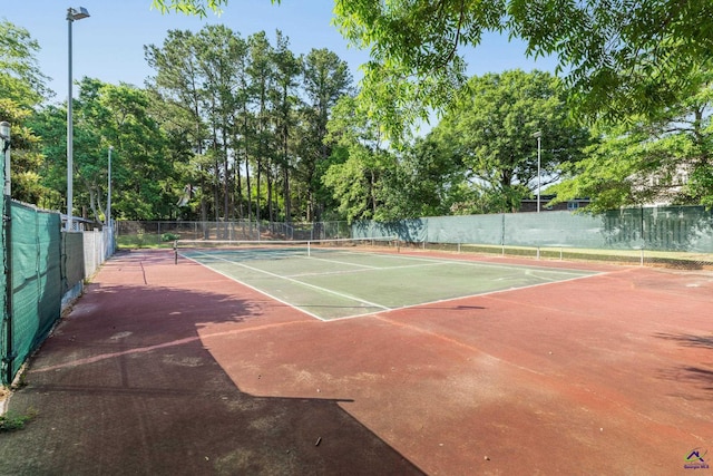 207 Oak Forest Ln, Warner Robins, GA 31088 - view of tennis court