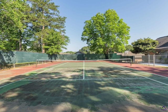 207 Oak Forest Ln, Warner Robins, GA 31088 - view of tennis court