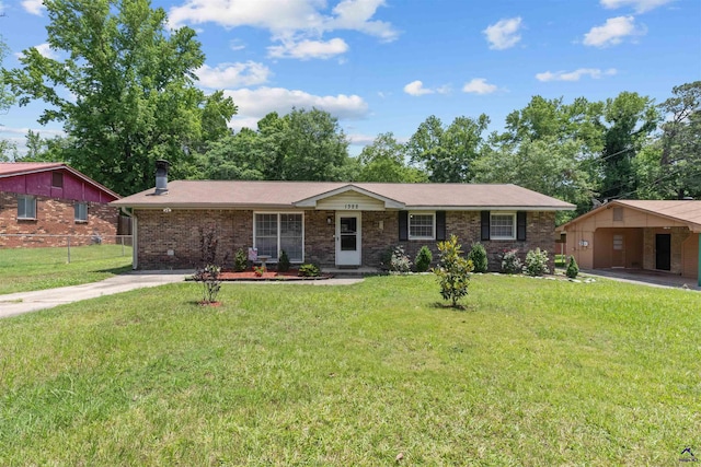 1322 Melford Dr, Columbus, GA 31907 - single story home with brick siding and driveway