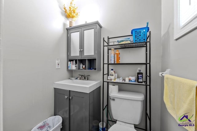 1322 Melford Dr, Columbus, GA 31907 - half bathroom with toilet and vanity