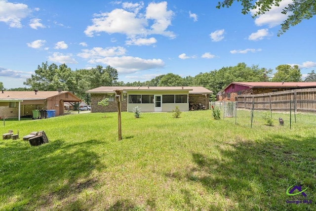 1322 Melford Dr, Columbus, GA 31907 - view of yard