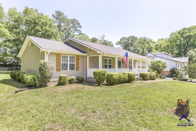 4407 Jones Rds, Macon, GA 31216 - single story home featuring covered porch and a shingled roof