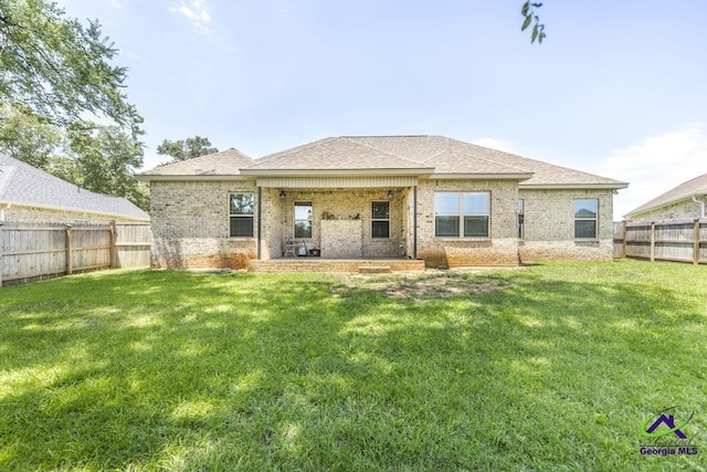 601 Hunts Landing Dr, Kathleen, GA 31047 - back of property with brick siding and roof with shingles