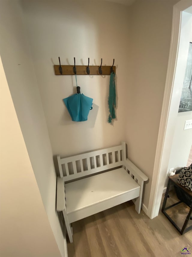 51 Cole Dr, Hawkinsville, GA 31036 - mudroom with wood finished floors and baseboards