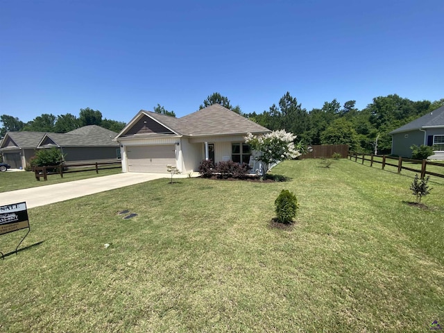51 Cole Dr, Hawkinsville, GA 31036 - ranch-style home with driveway and a garage