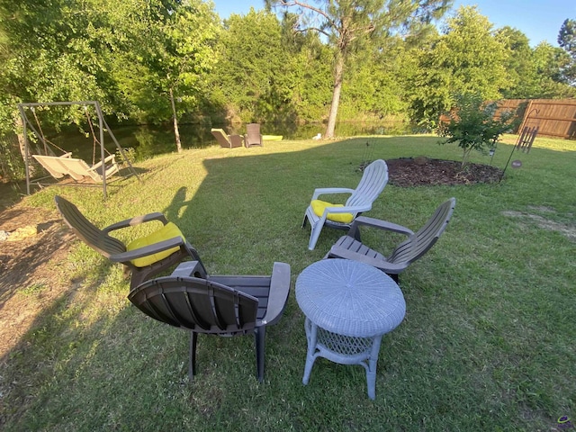 51 Cole Dr, Hawkinsville, GA 31036 - view of yard with a water view