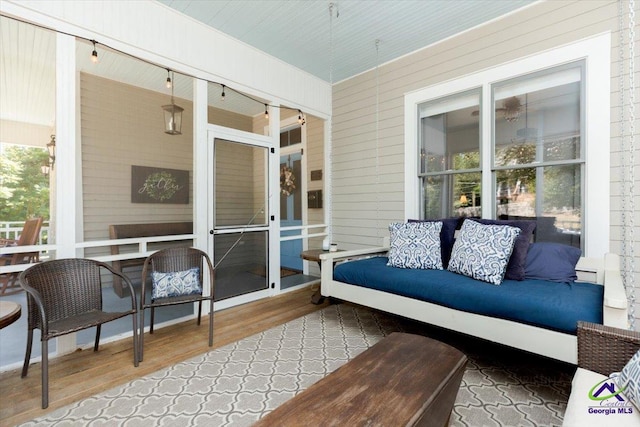 1360 Calhoun St, Macon, GA 31201 - view of patio / terrace featuring an outdoor hangout area