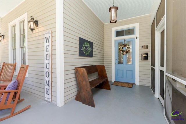 1360 Calhoun St, Macon, GA 31201 - view of exterior entry with a porch