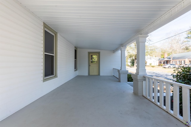 110 Minor Ave, Montezuma, GA 31063 - view of covered porch