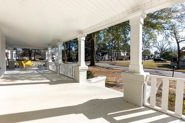110 Minor Ave, Montezuma, GA 31063 - view of porch