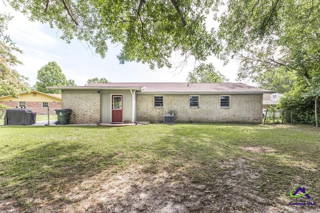 108 Marcia Ct, Warner Robins, GA 31088 - rear view of house with brick siding