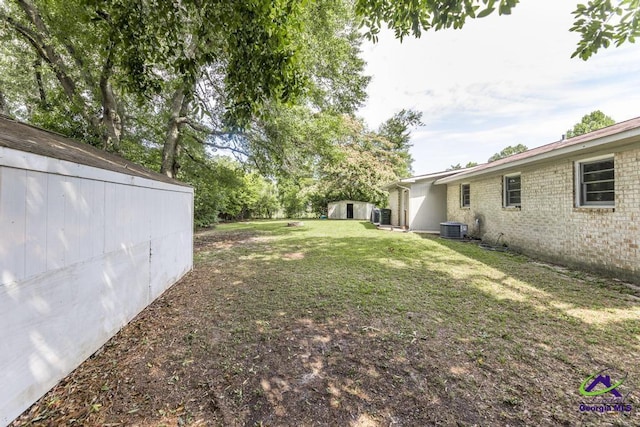 108 Marcia Ct, Warner Robins, GA 31088 - view of green lawn with central air condition unit
