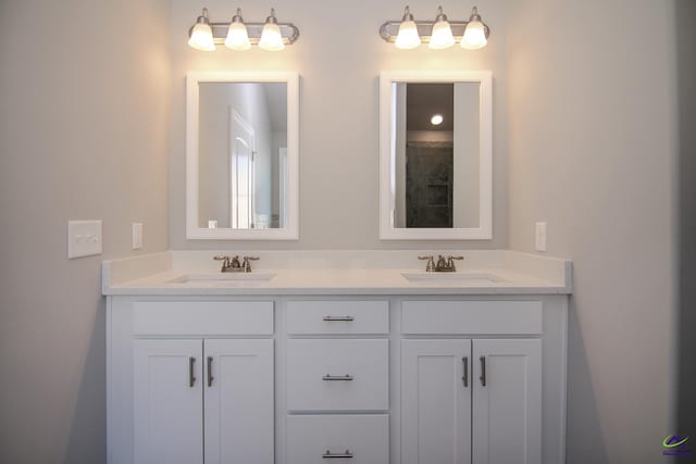 606 Samantha Brooke Way, Bonaire, GA 31005 - full bath featuring double vanity and tiled shower
