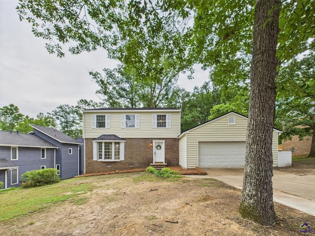 3081 Tiffin Cir, Macon, GA 31204 - view of front of house with brick siding and driveway