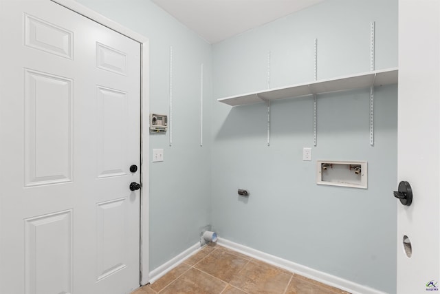 202 Kimberly Rd, Warner Robins, GA 31093 - laundry area featuring washer hookup, baseboards, and electric dryer hookup