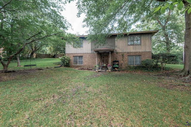 826 Edward Pl, Macon, GA 31204 - view of front of house with brick siding and a front lawn