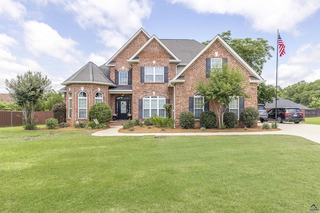 307 George Francis Ct, Bonaire, GA 31005 - traditional-style house featuring brick siding and a shingled roof