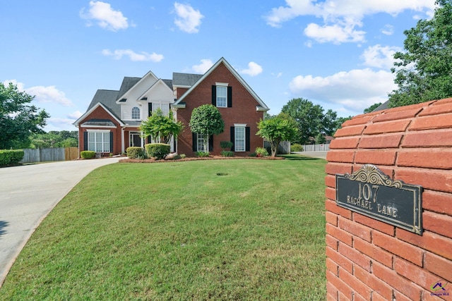 107 Rachael Ln, Warner Robins, GA 31088 - view of front of home with concrete driveway and brick siding