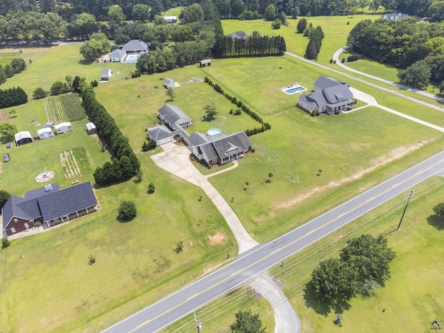 2725 Moseley Rd, Byron, GA 31008 - aerial view of sparsely populated area featuring agricultural land