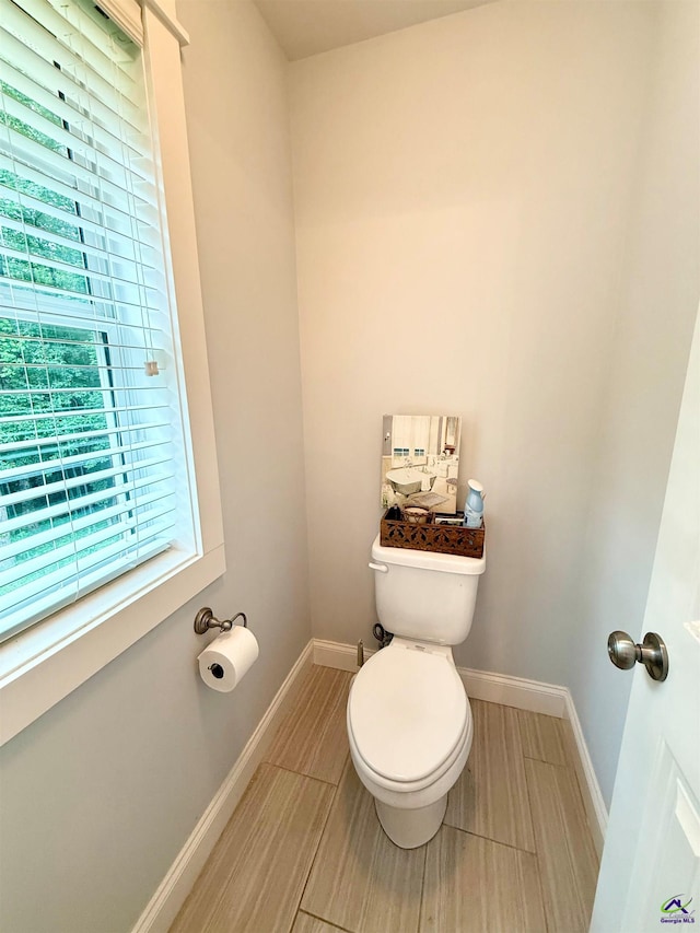 183 Terrell Rd, Elko, GA 31025 - bathroom featuring toilet, healthy amount of natural light, and baseboards