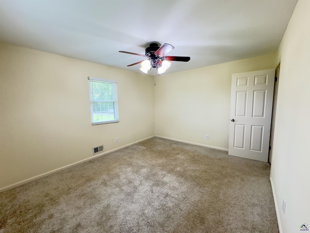 221 Fox Hound Dr, Byron, GA 31008 - empty room featuring carpet flooring, a ceiling fan, and baseboards