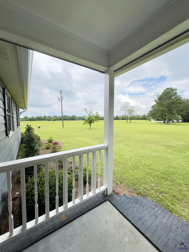 221 Fox Hound Dr, Byron, GA 31008 - porch with a lawn
