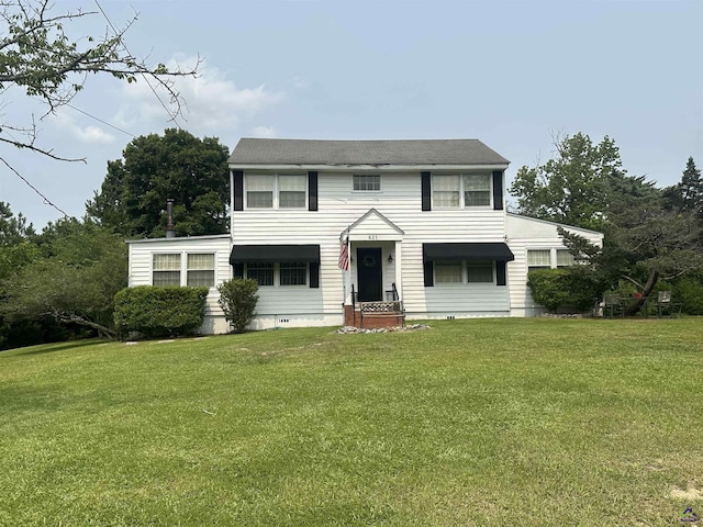 621 Forest Hill Rd, Macon, GA 31220 - colonial-style house featuring a front lawn