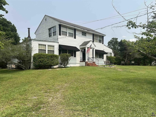 621 Forest Hill Rd, Macon, GA 31220 - view of front facade featuring a front lawn