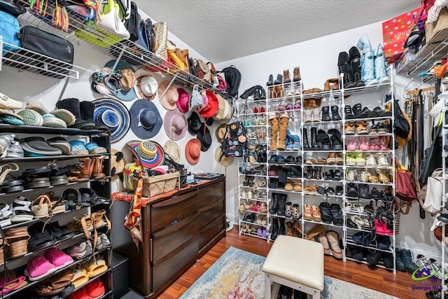 117 Richfield Cir, Kathleen, GA 31047 - walk in closet with wood finished floors