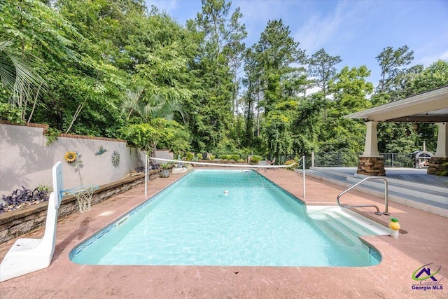117 Richfield Cir, Kathleen, GA 31047 - view of swimming pool featuring a fenced backyard