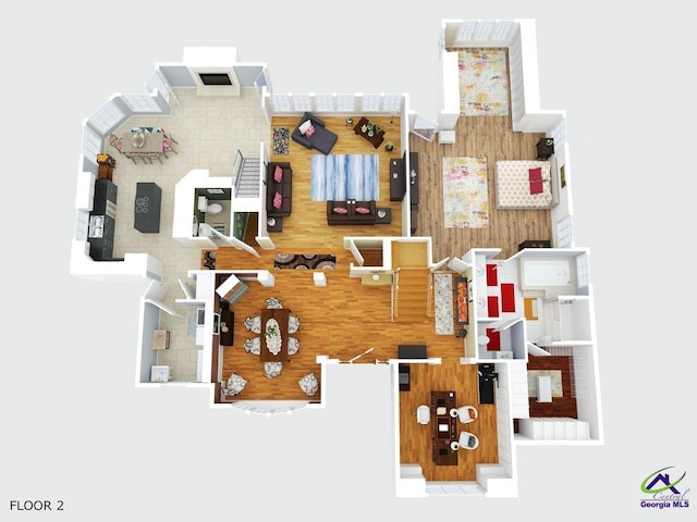 117 Richfield Cir, Kathleen, GA 31047 - floor plan / room layout