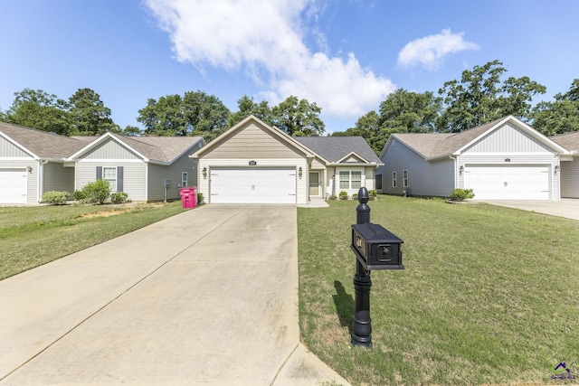 224 Allentown Ln, Macon, GA 31216 - ranch-style home featuring a front yard and concrete driveway