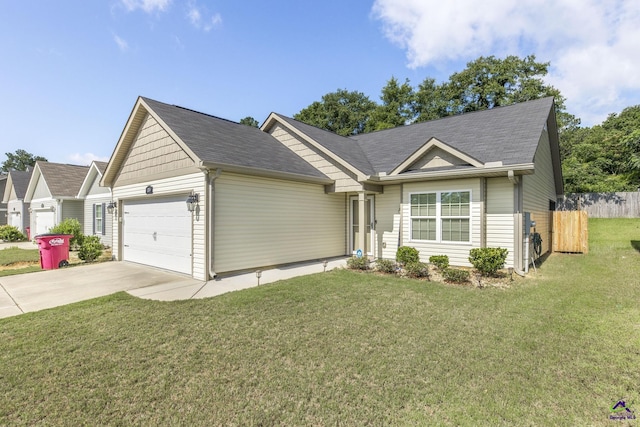 224 Allentown Ln, Macon, GA 31216 - ranch-style house featuring a garage, driveway, and a shingled roof