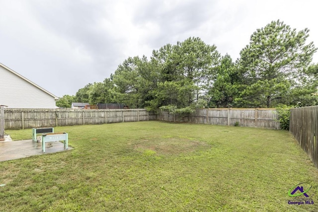 318 Flowing Meadows Dr, Bonaire, GA 31047 - view of yard featuring a patio area