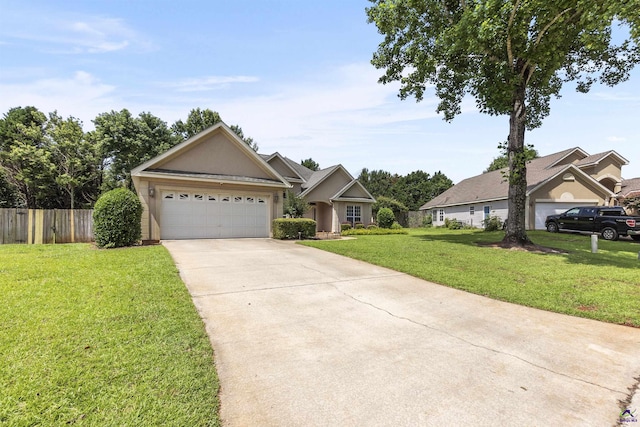 111 Venus Way, Bonaire, GA 31005 - view of front of house featuring concrete driveway and an attached garage
