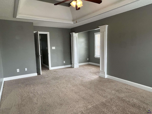 228 Piedmont Ln, Bonaire, GA 31005 - unfurnished bedroom featuring light colored carpet and ceiling fan