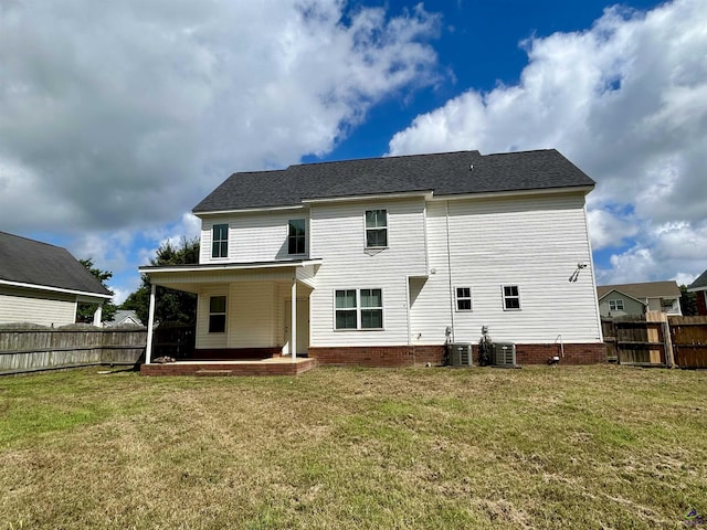 228 Piedmont Ln, Bonaire, GA 31005 - rear view of house featuring a fenced backyard