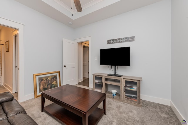 202 Brook Hollow Ct, Kathleen, GA 31047 - living room with a ceiling fan and light colored carpet