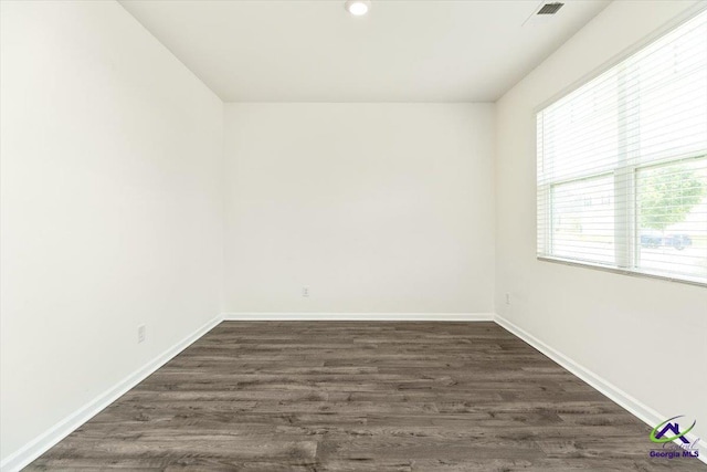 111 Farmers Way, Perry, GA 31069 - empty room with dark wood-style floors and recessed lighting
