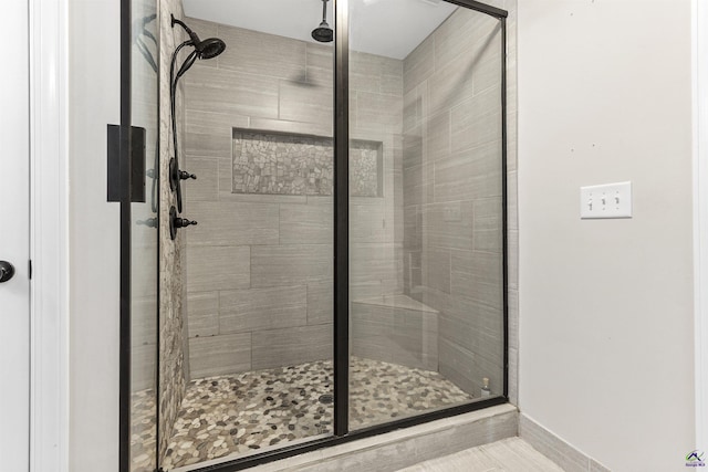 304 Kendall Ct, Perry, GA 31069 - bathroom with a shower stall