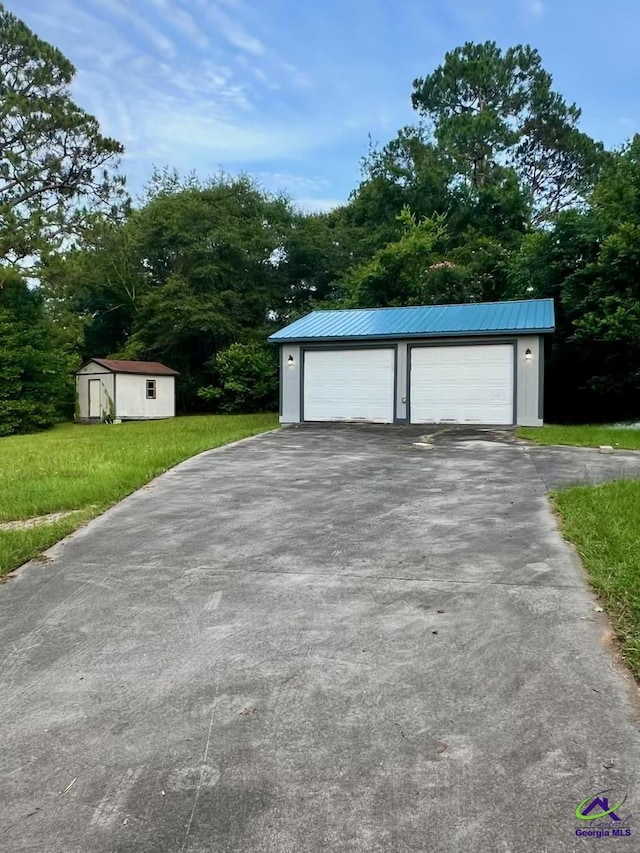 102 Overlook Dr, Warner Robins, GA 31088 - view of detached garage