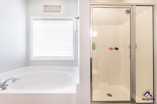 501 Adirondac Way, Bonaire, GA 31005 - full bathroom with a stall shower and a bath