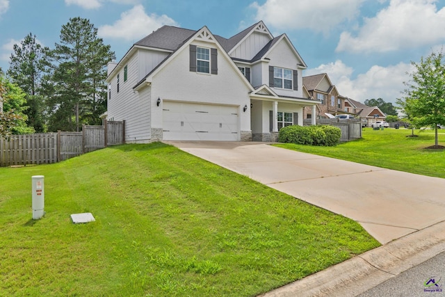 104 Taylor Leigh Ct, Kathleen, GA 31047 - craftsman inspired home featuring board and batten siding, an attached garage, and driveway